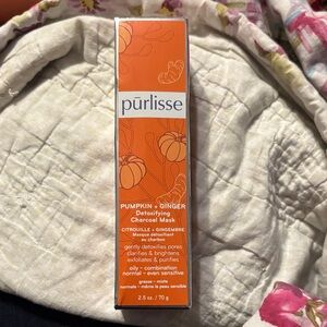 New Purlisse Pumpkin + Ginger Charcoal Mask - Vibrant Orange